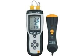 DT 8891 Çift Termokupl Girişli ve Lazerli Termometre