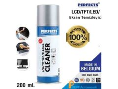 Perfects 200ml LCD Ekran Temizleyici Sprey 1 Kutu 12 Adet