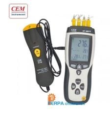 DT 8891E 4 Kanallı Dijital Datalogger Termometre