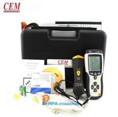 DT 8891E 4 Kanallı Dijital Datalogger Termometre