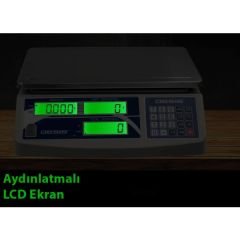Desis H2C-3 Elektronik Sayıcı Terazi 3KG / 0.1GR