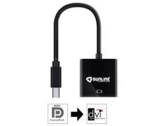Sunline 170623 Mini DisplayPort-DVI Dönüştürücü