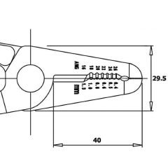Piergiacomi CPS-30.7D Antistatik Esd Kablo Soyucu