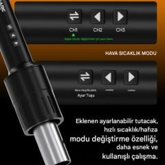 Mechanic AirNova 1200W Sıcak Hava İstasyonu