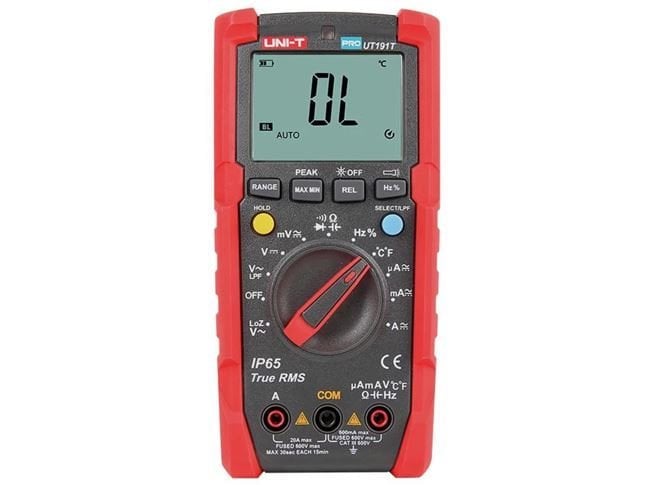 Unit UT191T Profesyonel True Rms Multimetre
