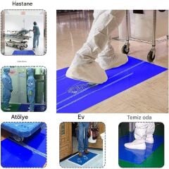 Sticky Mat 45x90cm Yapışkanlı Toz Alıcı Paspas