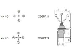 4 Yönlü Kalıcı Joystick Buton