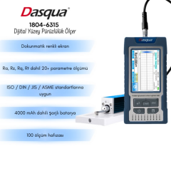 Dasqua 1804-6315 Dijital Yüzey Pürüzlülük Ölçer