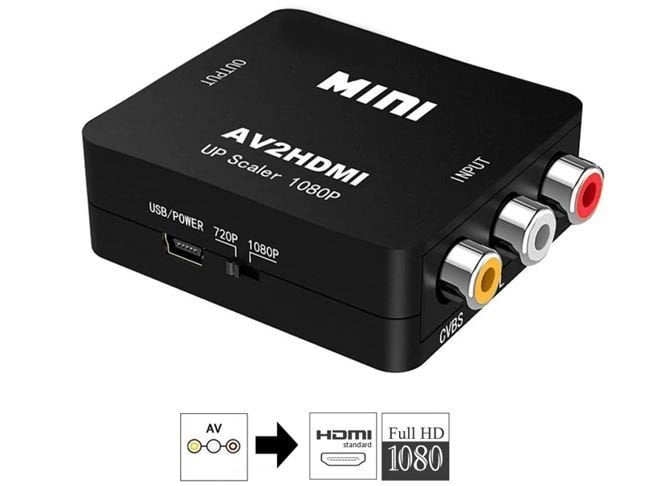 Sunline 170606 Mini Av-Hdmi Dönüştürücü