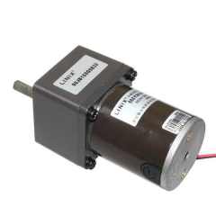 24VDC 1.8A Çap 60mm 3000rpm Redüktörlü Motor