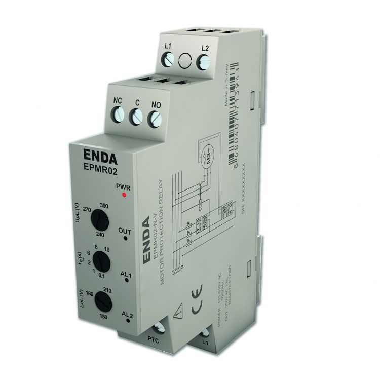 Enda EPMR02-N-V Motor Koruma Rölesi