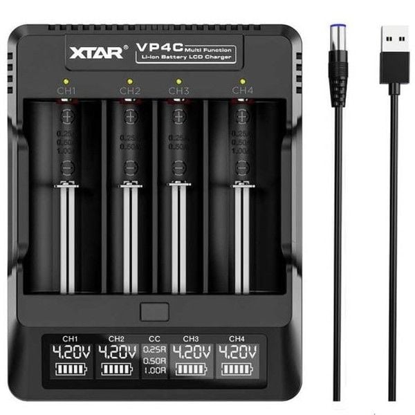 Xtar Vp4C Li-ion Pil Şarj Aleti