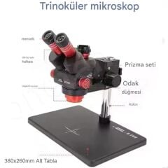 Myscope My-7S 60X Tinoküler Stereo Tamir Mikroskobu
