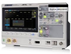 Siglent SDS2202X 200Mhz Çift Kanal Dijital Osiloskop