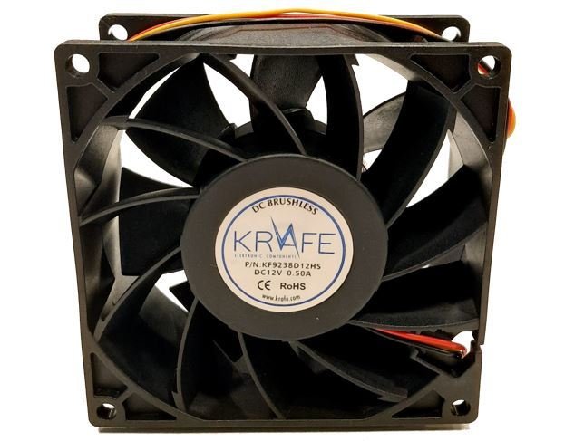 Krafe 92x92x38 12V Dc Fan