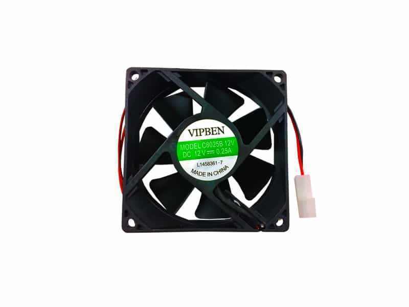 80x80x25mm 12V Power Kasa Fanı