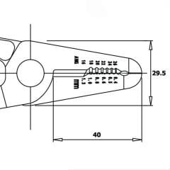 Piergiacomi CPS-30-7 Kablo Soyucu