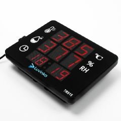 Luvinka TR915 Dijital Termo&Higrometre | Saat-Alarm-21cm Ekran