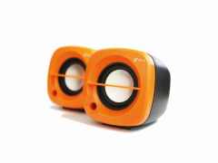 Siyah-Turuncu Multimedia Usb 2.0 Speaker