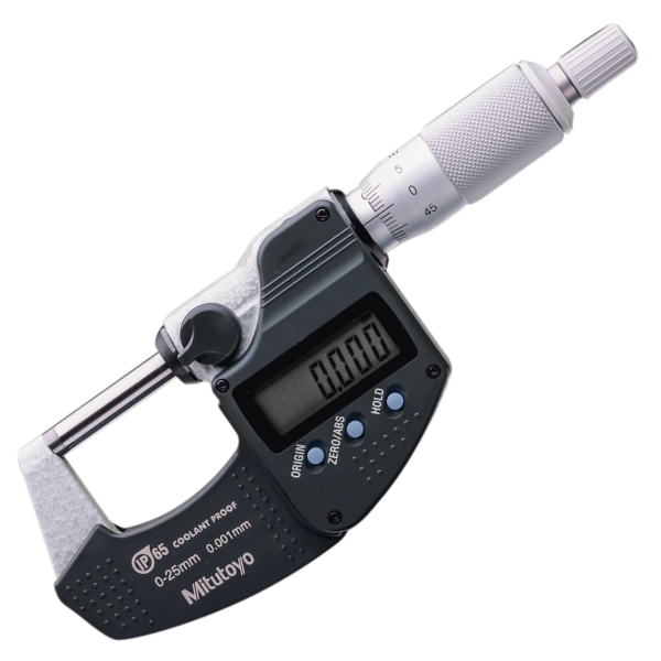 Mitutoyo 293-240-30 Dijital Mikrometre IP65 | 0-25 mm