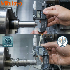 Mitutoyo 293-240-30 Dijital Mikrometre IP65 | 0-25 mm