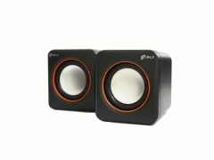 Siyah-Turuncu Multimedia Usb 2.0 Speaker – Akustik Ses Sistemi