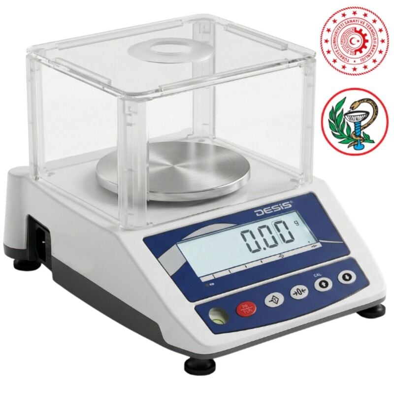 Desis BTU-M Bakanlık Onaylı Hassas Terazi 600GR | 0.01GR