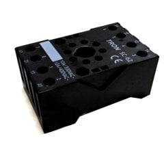 SC-62 8 Pin Ray Montaj Kısa Tip Röle Soketi