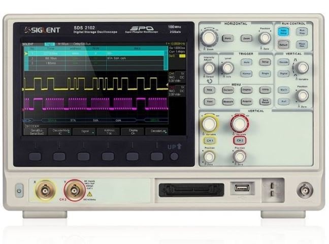 Siglent SDS2102 100 MHz 2 Kanallı Dijital Osiloskop