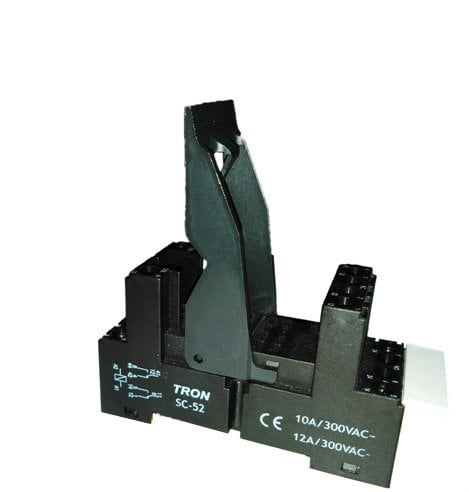 SC-52 8 Pin Ray Montaj Kısa Tip Röle Soketi