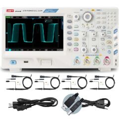 UNI-T UPO3354E 350MHz Dört Kanal Fosfor Görüntülemeli Osiloskop