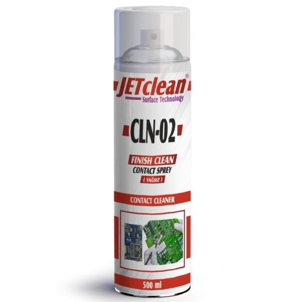 JetClean CLN-02 Yağsız Kontak Sprey 500ml