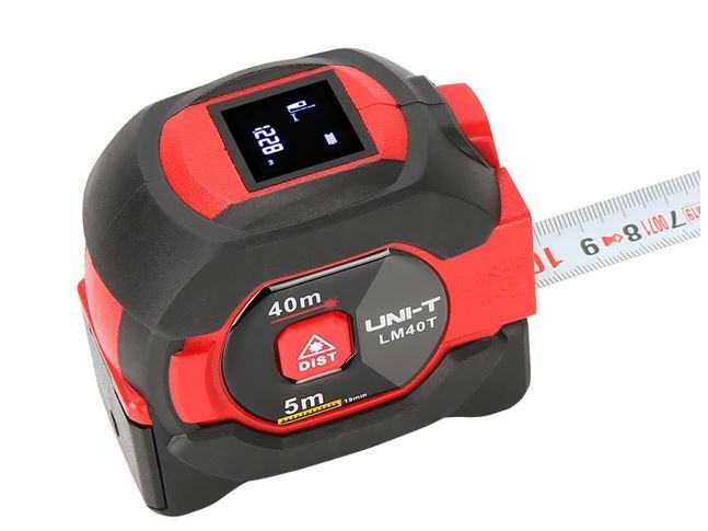 Unit LM40T Lazer Mesafe Ölçer Şerit Metre