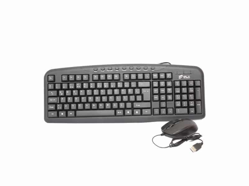 Kablolu Multimedia Klavye Mouse Set