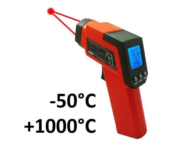 8010H Kızılötesi Çift Lazerli Termometre