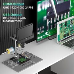 Andonstar AD249SM-Plus 3 Lensli Hdmi Dijital Mikroskop