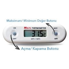 TFA 30.1056.02 GT2 Burgulu Vida Termometre