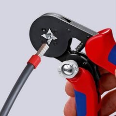 Knipex 97 53 04 Dört Köşe Terminal Yüksük Sıkma Pensesi
