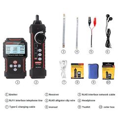 Noyafa NF-8209S Ağ Kablosu Test Cihazı Kablo Bulucu