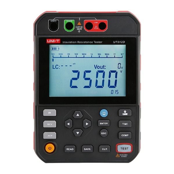 Unit UT512D İzolasyon Direnci Test Cihazı
