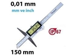 Dasqua 2330-1105 150mm Dijital Derinlik Kumpası Kalibrasyonsuz