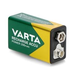 Varta 56722 9V 200mAh Şarjlı Pil