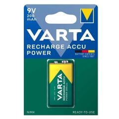 Varta 56722 9V 200mAh Şarjlı Pil