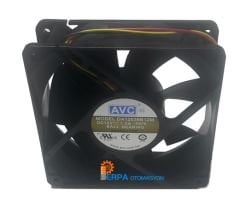 AVC 120x38 12V DC 3 Kablolu Rulmanlı Fan