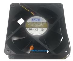 AVC 120x38 12V DC 3 Kablolu Rulmanlı Fan