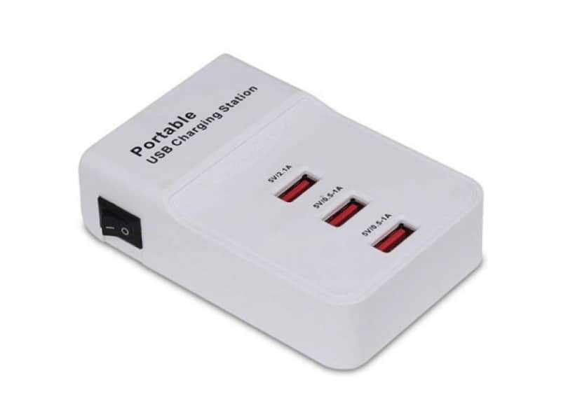 5V 2A 3lü USB Hızlı Şarj Cihazı