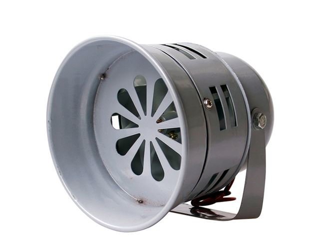 220V AC 110DB Metal Motorlu Siren