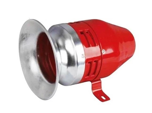 24V DC 130DB Metal Motorlu Siren