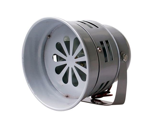 24V DC 110DB Metal Motorlu Siren