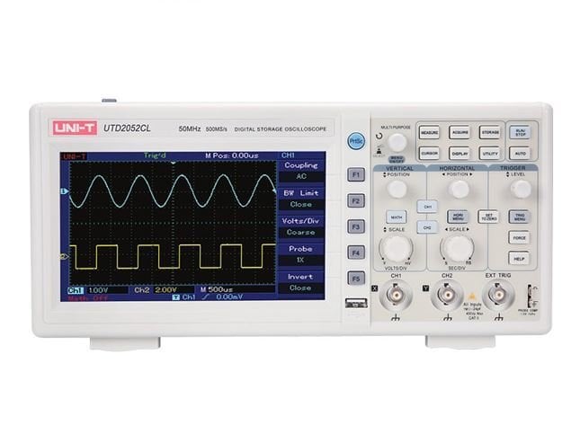 Unit UTD2052CL+ 50Mhz Dijital Osiloskop